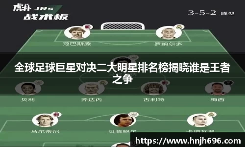 全球足球巨星对决二大明星排名榜揭晓谁是王者之争